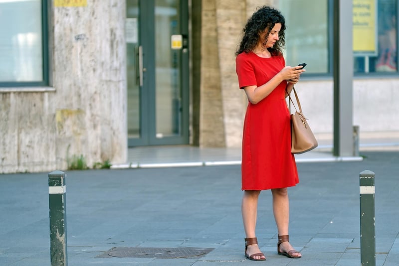 Flowy Midi Dress